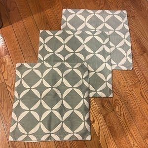 West Elm Pillow Covers - Set of 3
